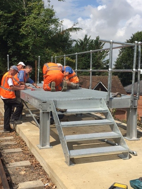 BLOG: Coming out of the gloom - Building Department 2 Alresford platform