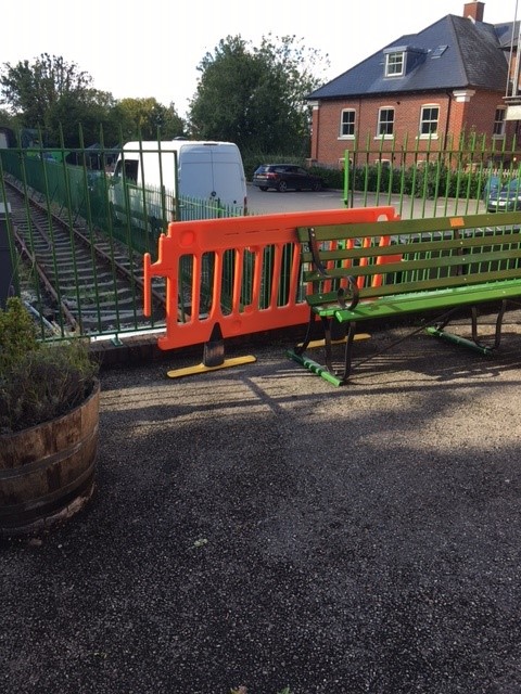 Blog - Autumn Update - Building Department 8 Museum siding railings at Alresford