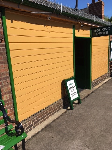 June Update from the Building Department 5 Booking Hall boarding glossed