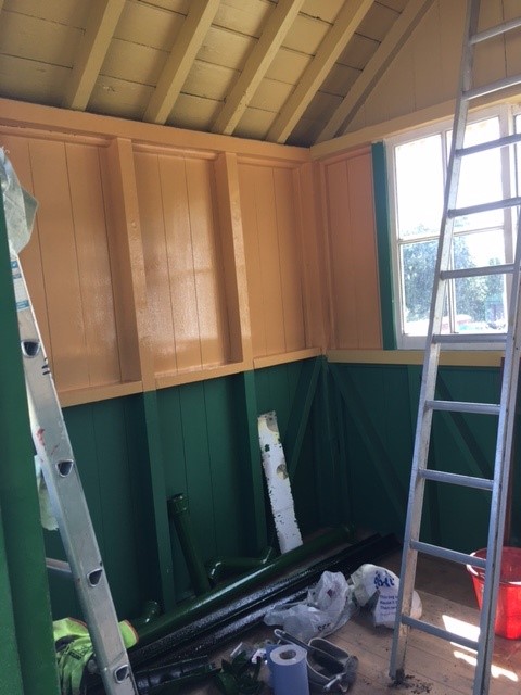 Building department - August blog 6 Burnham box interior refurbishment