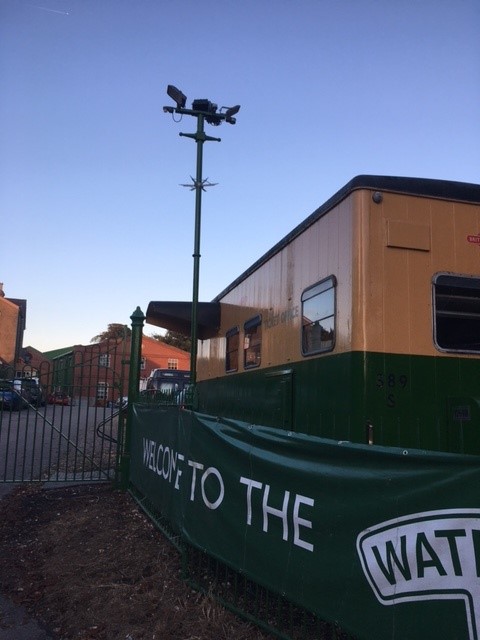 Building department - October update 11 Completed lampost 1