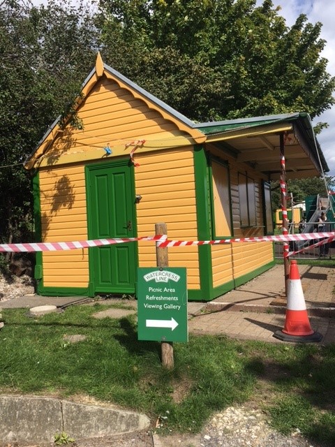 Building department - October update 3 Repairs and repaint at Beer Junction 1