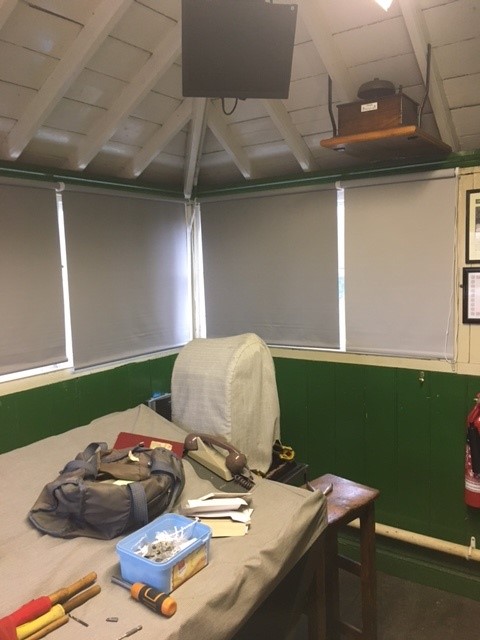February update from the Buildings Group 2 Alton signal box blinds