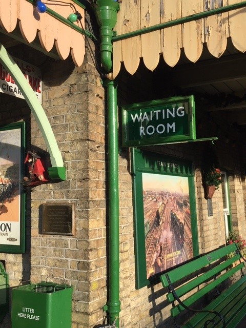 February update from the Buildings Group 1 Alton waiting room sign