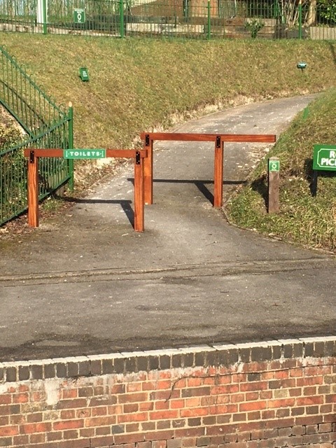 February update from the Buildings Group 8 New barriers at Ropley