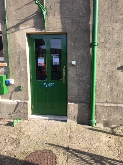 February update from the Buildings Group 6 Ropley shop door
