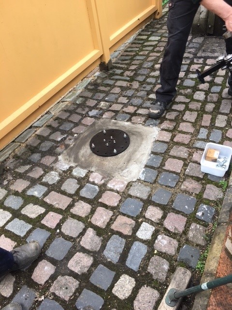 The Shovel Has Landed 5 Base plate fitted