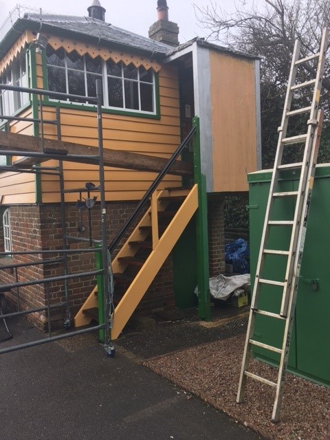 The Shovel Has Landed 4 Medstead porch repairs