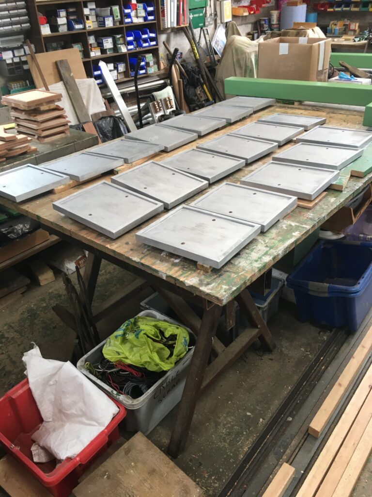 August - Busy Times in the Buildings Department 10 Swiched socket back boards 1
