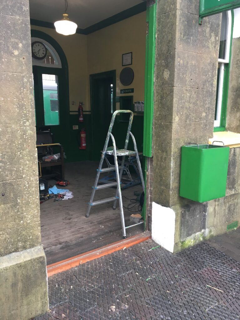 February Building Department Update 4 Ropley booking hall repairs