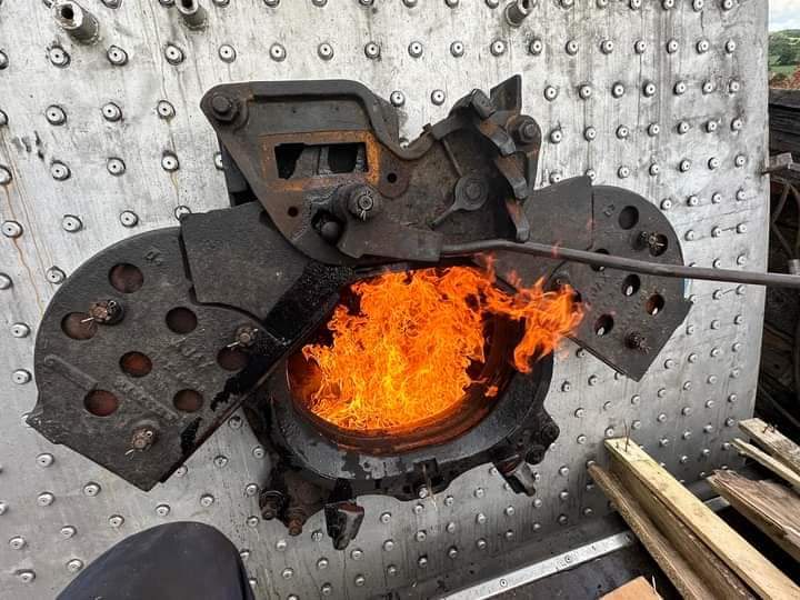 Canadian Pacific 9 Fire in the boiler JS