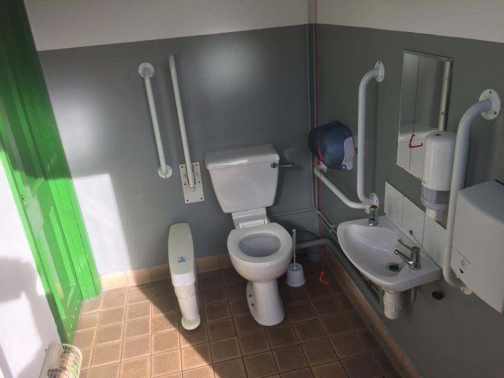 Alton disabled toilet improvements