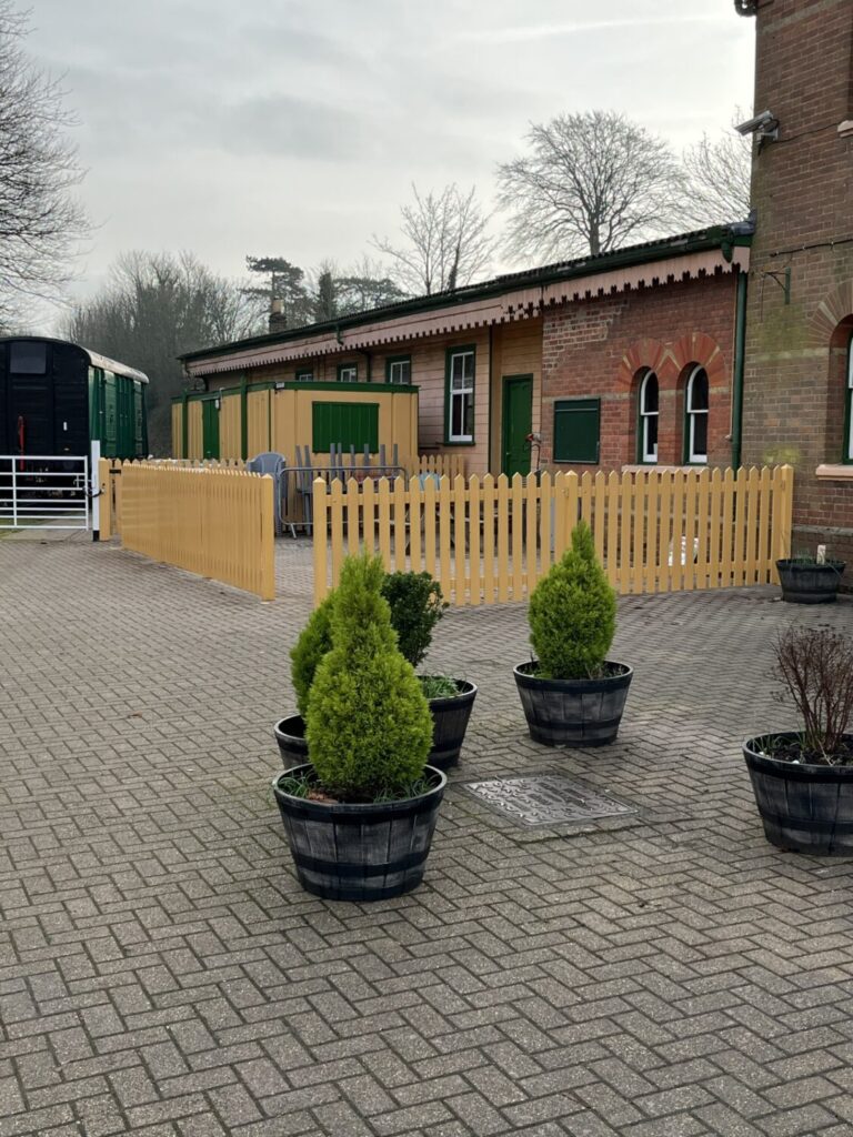 Building Department - March Update 5 Alresford Buffet Terrace fence complete