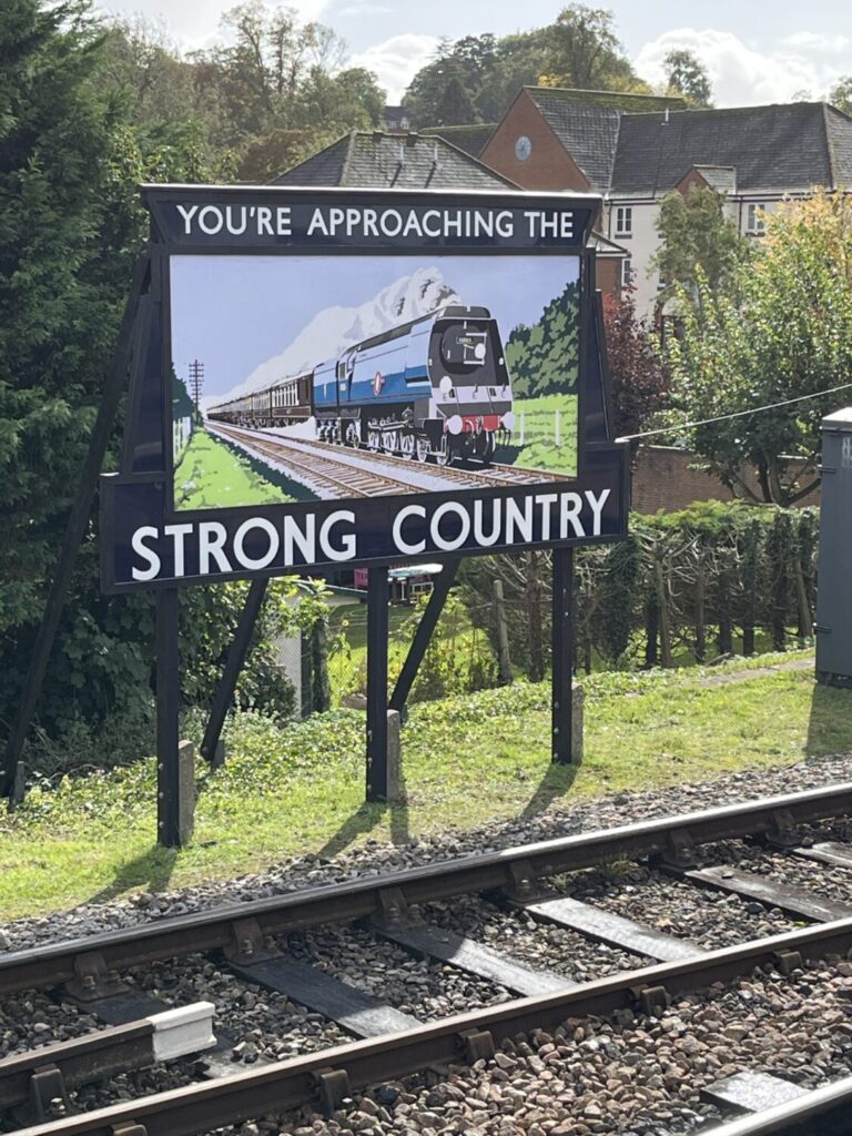 Building Blog - Autumn Update 2 Alton Strongs of Romsey sign reinstated 1
