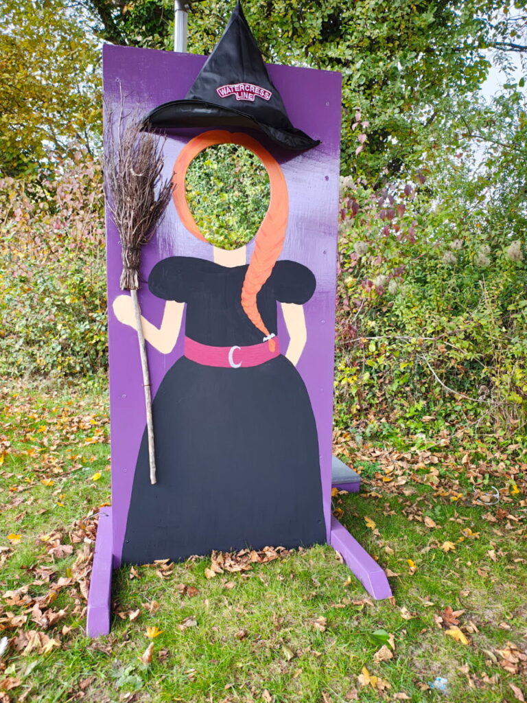 Building Blog - Autumn Update 4 Aunt Sally board in situ for Wizard Week 1