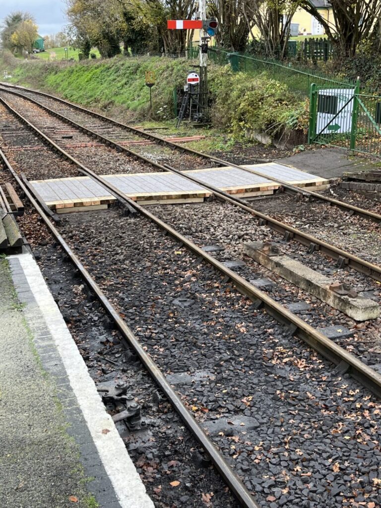 Building Blog - December Update 8 Crossing nearly completed