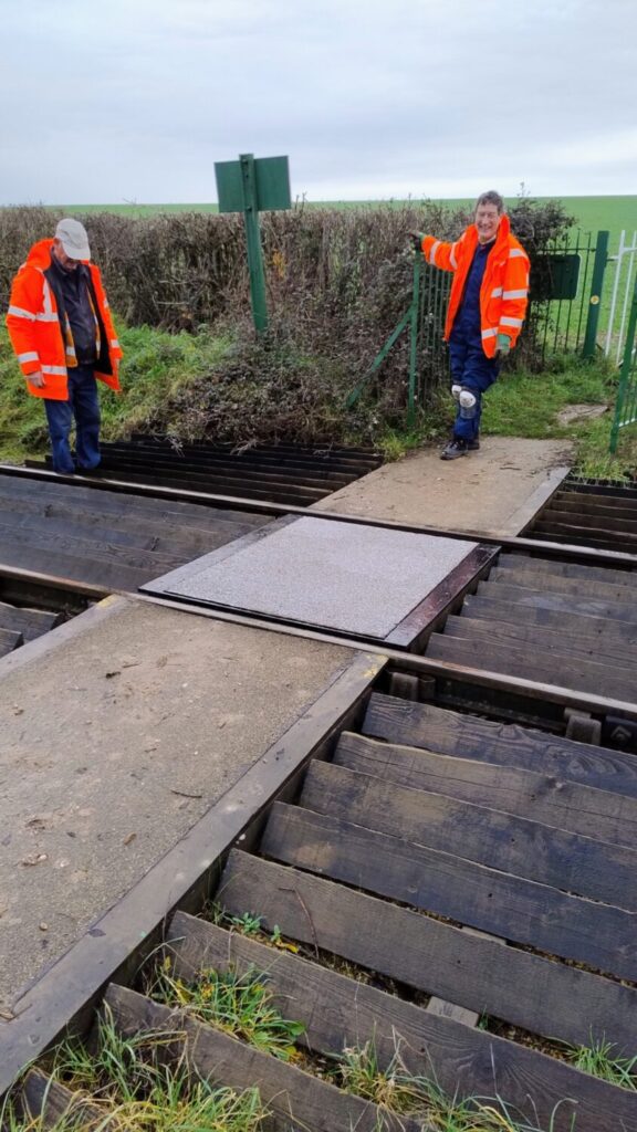 Repair to Northside Lane foot crossing