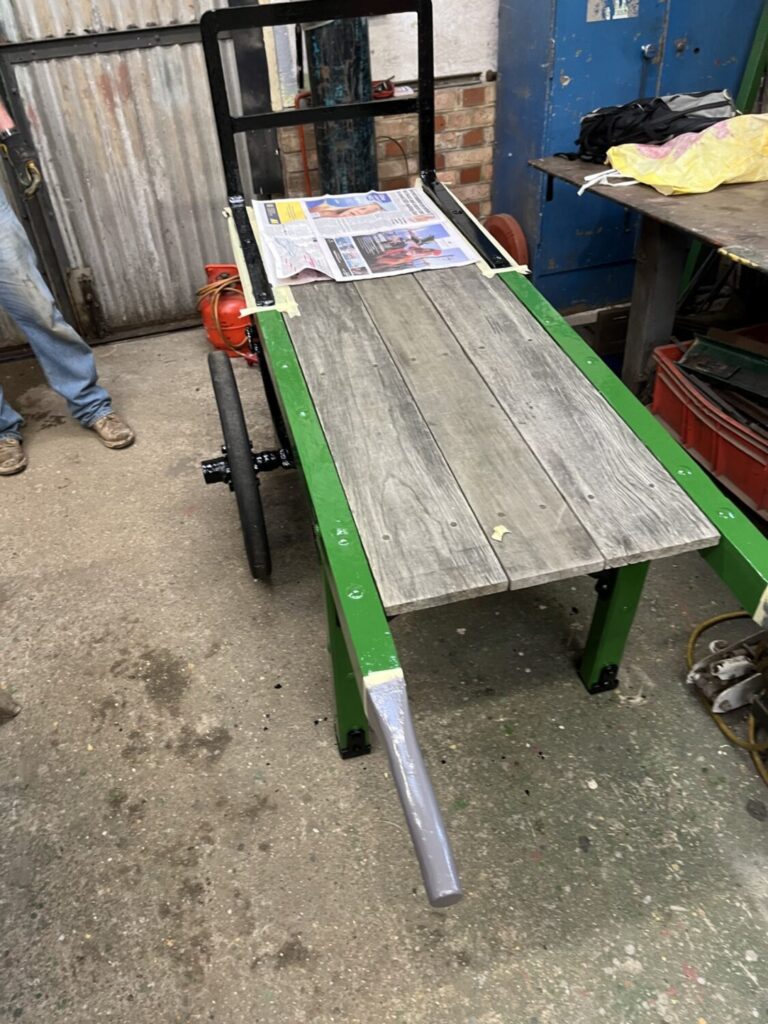 Building Blog - February Update 7 Platform gtrolley frenovated