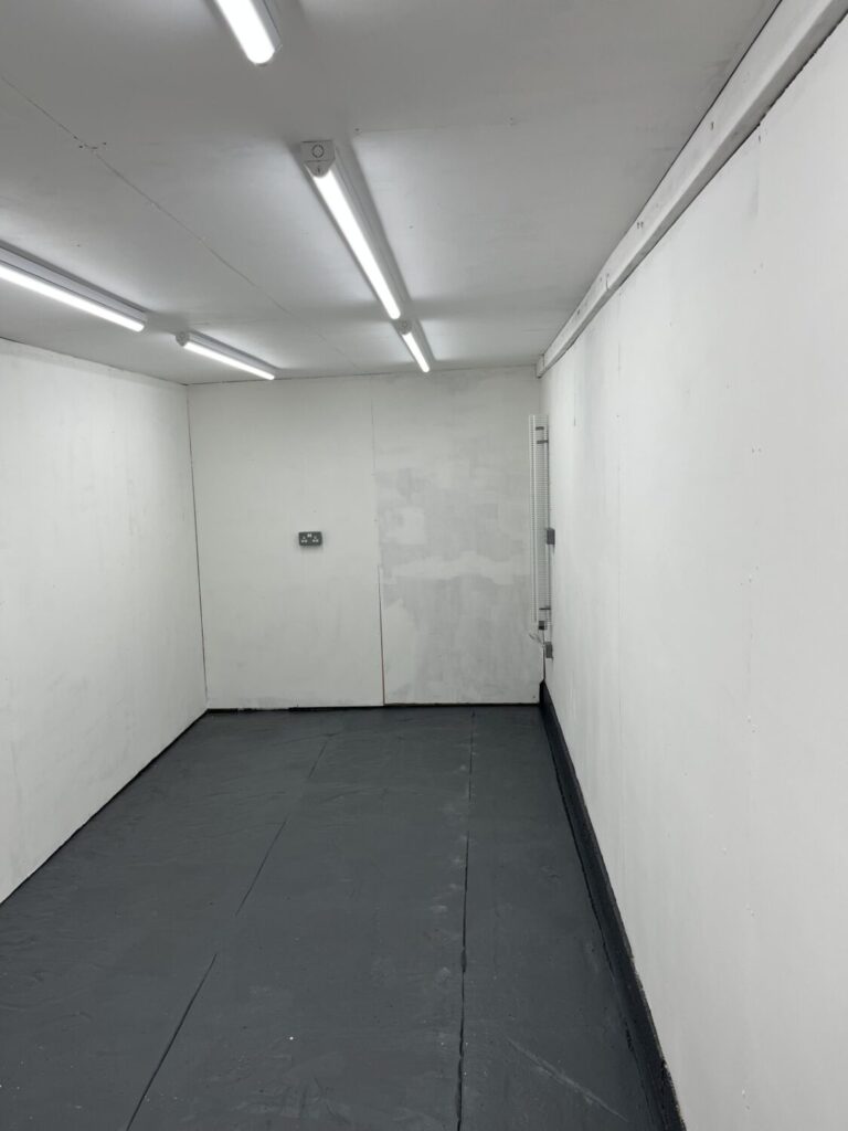 Building Blog - February Update 2 ST new storeroom under decoration and fit out