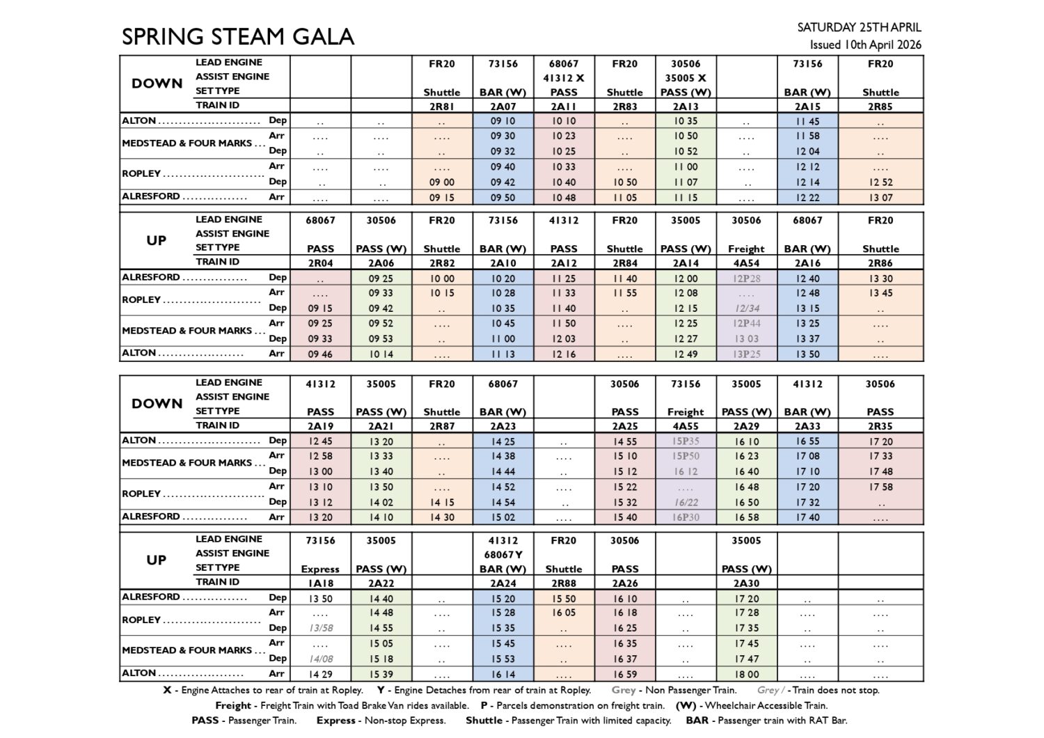 Spring Gala 2026 PTT.xlsx Saturday PTT page 0001