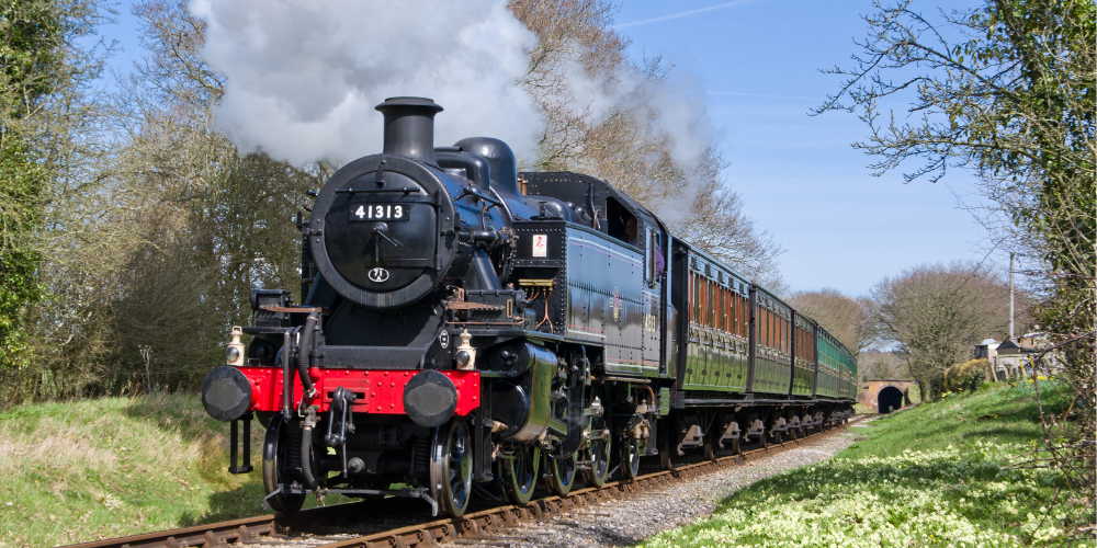 41313 ivatt watercress line autumn steam gala