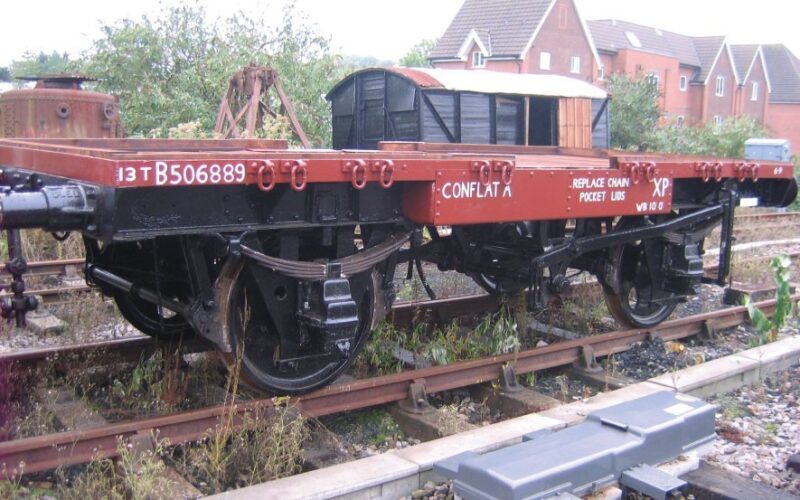 B506889 - BR Conflat A Wagon