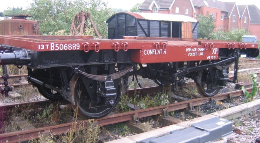 B506889 - BR Conflat A Wagon