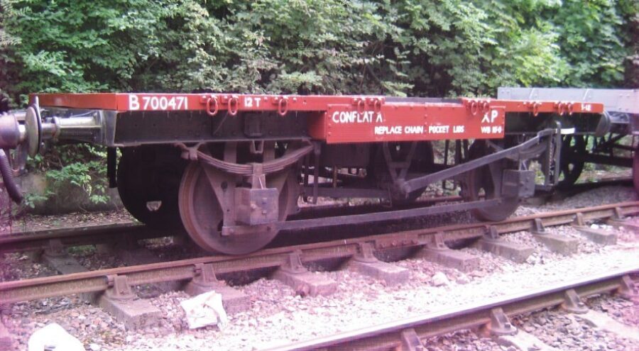 B700471 - BR Conflat A Wagon