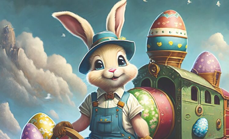 Easter Bunny Train