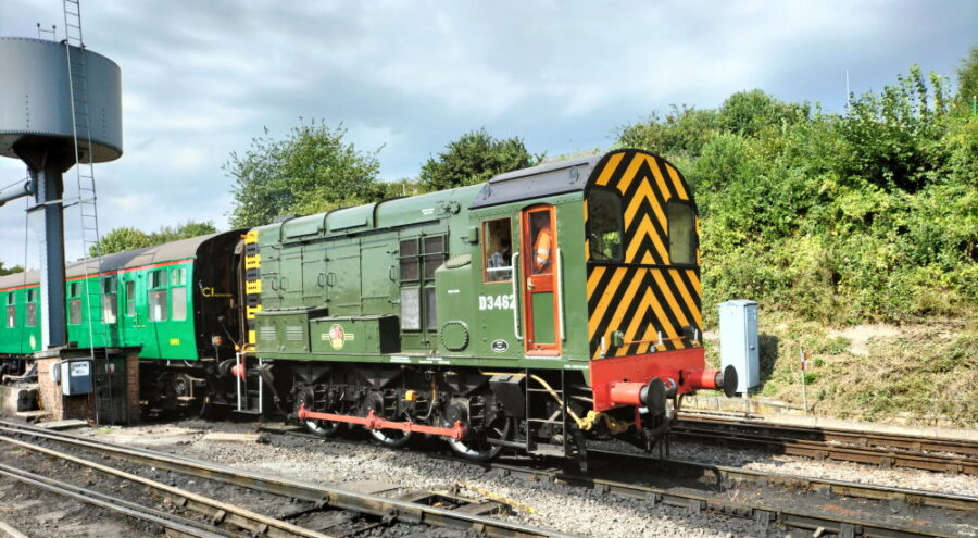 D3462 (08377) - Class 08 Shunter