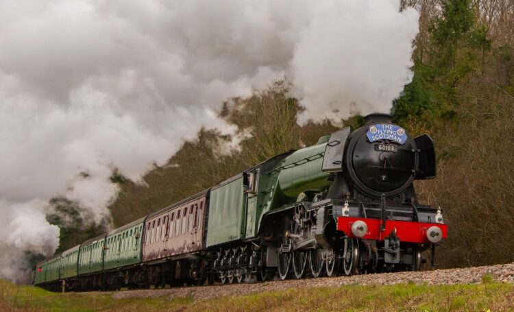 Flying Scotsman at The Watercress Line