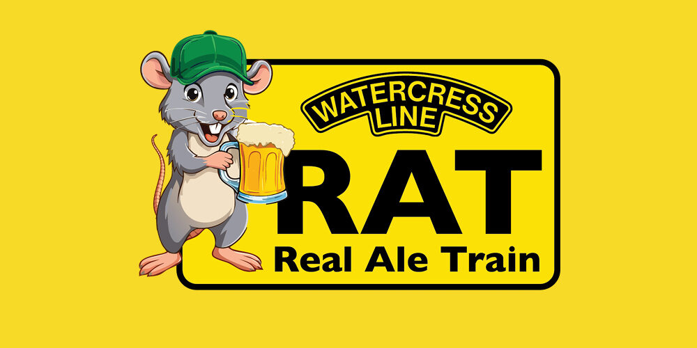 Real Ale Train at The Watercress Line