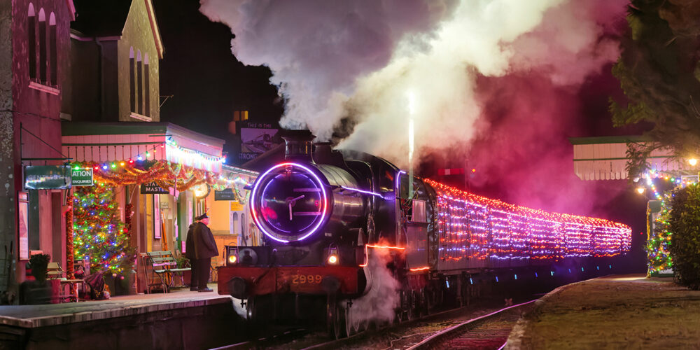 Steam Illuminations at The Watercress Line - Stephen Morley