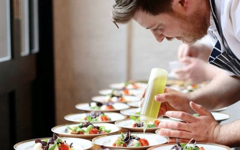 The Royal Wessex Dining Train - Plating Up