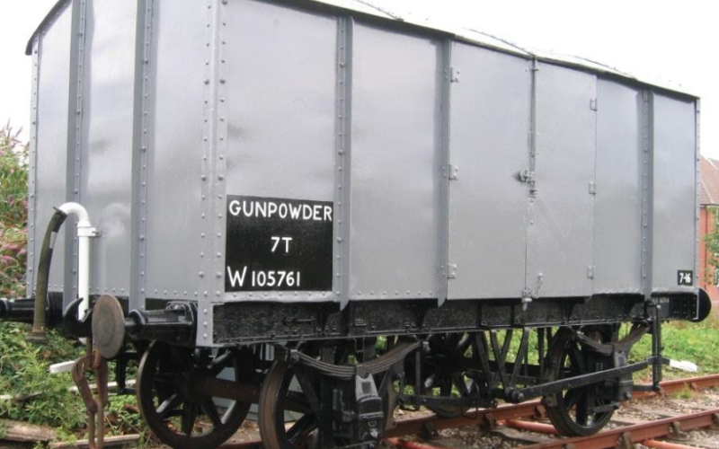 W105761 - BR Gunpowder Wagon