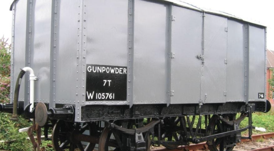 W105761 - BR Gunpowder Wagon
