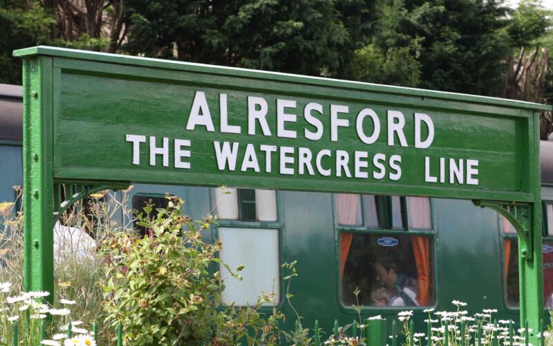 Watercress Line - Alresford Station Sign