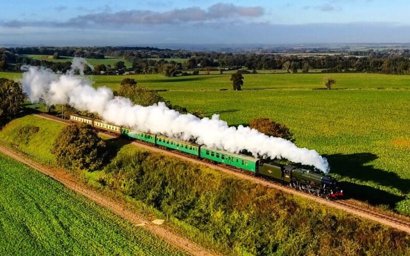 Steam Locomotive at The Watercress Line
